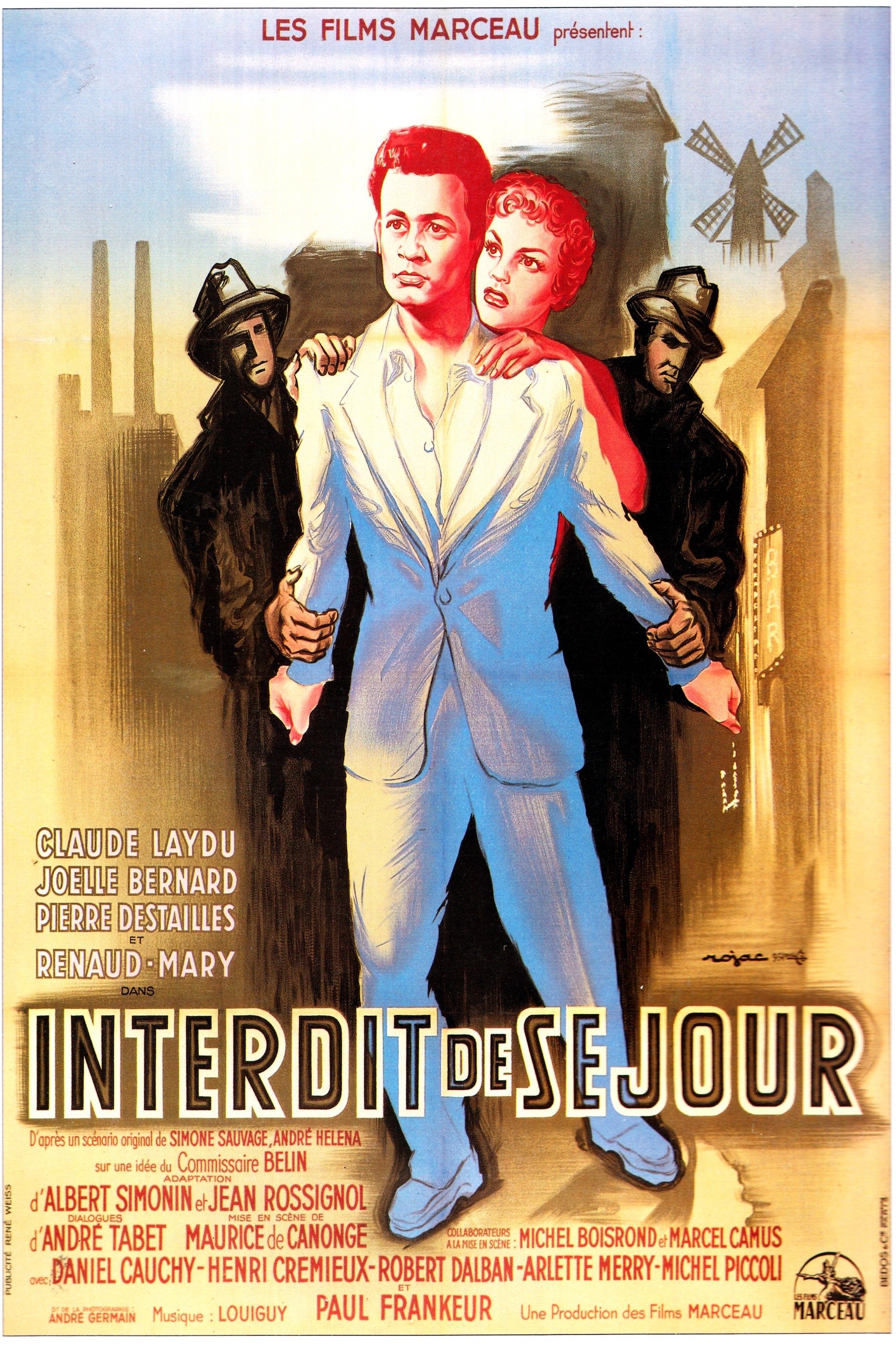 Постер Interdit de séjour